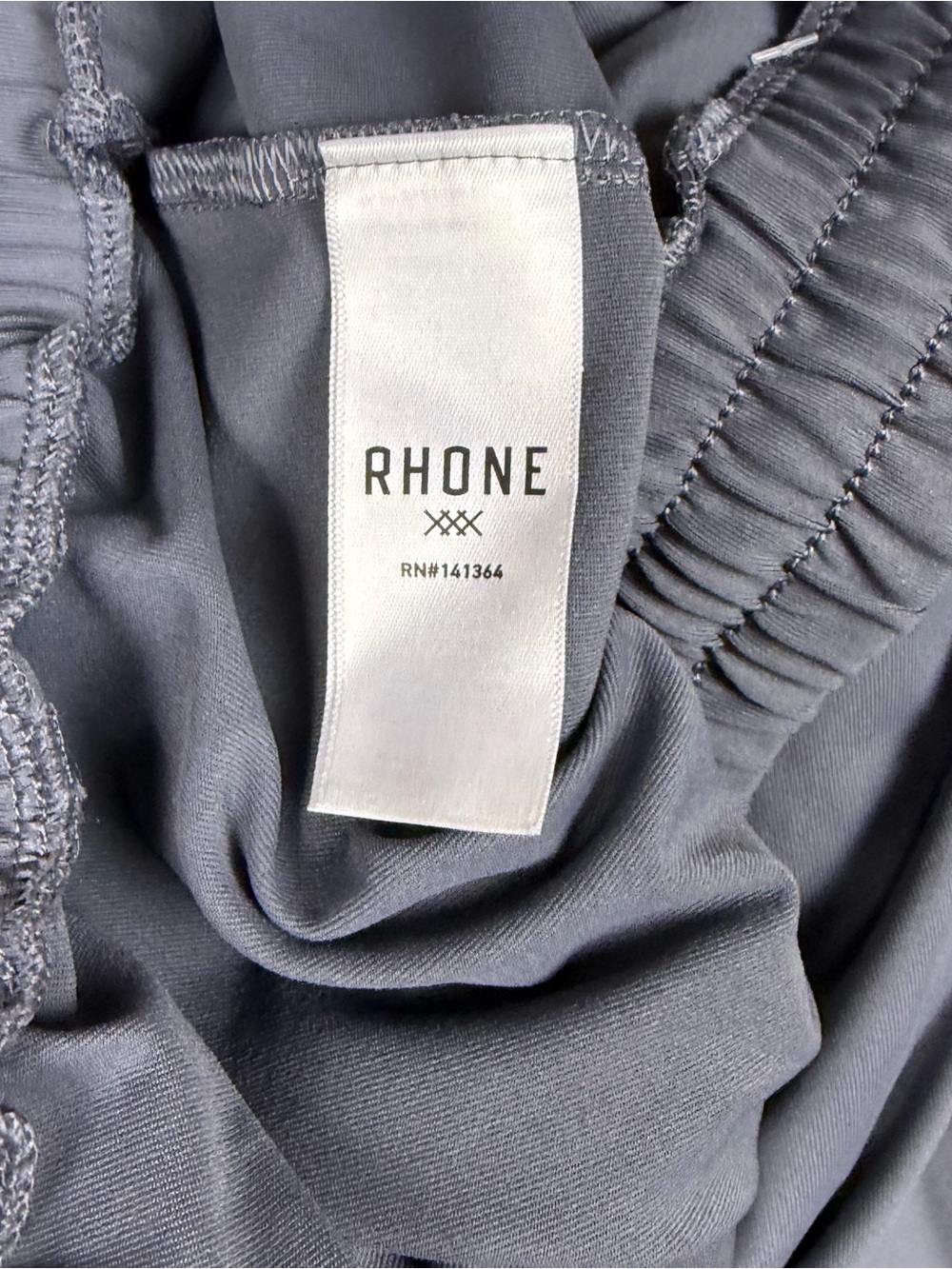 RHONE Essential Joggers Men's Gray Athletic with Drawstring Sweatpants Gym - Picture 5 of 12